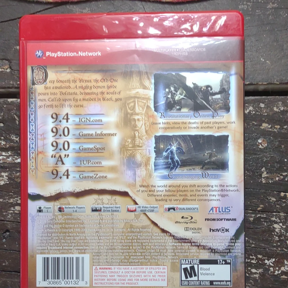 PS3 video game Greatest Hits Demon's Souls. - Picture 2 of 8